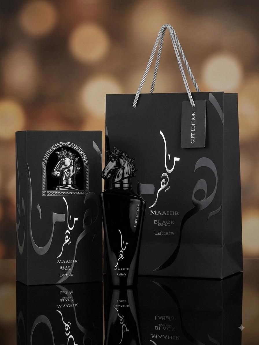 Maahir Black Edition by Lattafa Perfumes